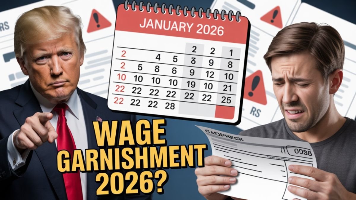 U.S. Govt is starting Wage Garnishments from January 2026 – Check Are you in the List
